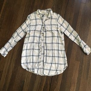 aerie Tops - Aerie Plaid Tunic Top aerie Tops - Aerie Plaid Tunic Top